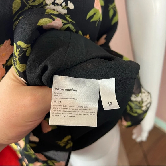 Reformation Floral Mini Dress - Picture 11 of 11